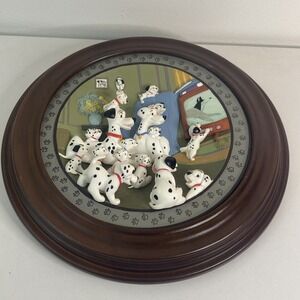 Disney 101 Dalmations 3D Relief Collectors Plate Title: Watch Out,Thunder